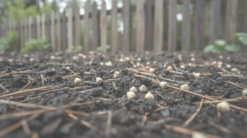 rośliny nawożone nawozem gołębim