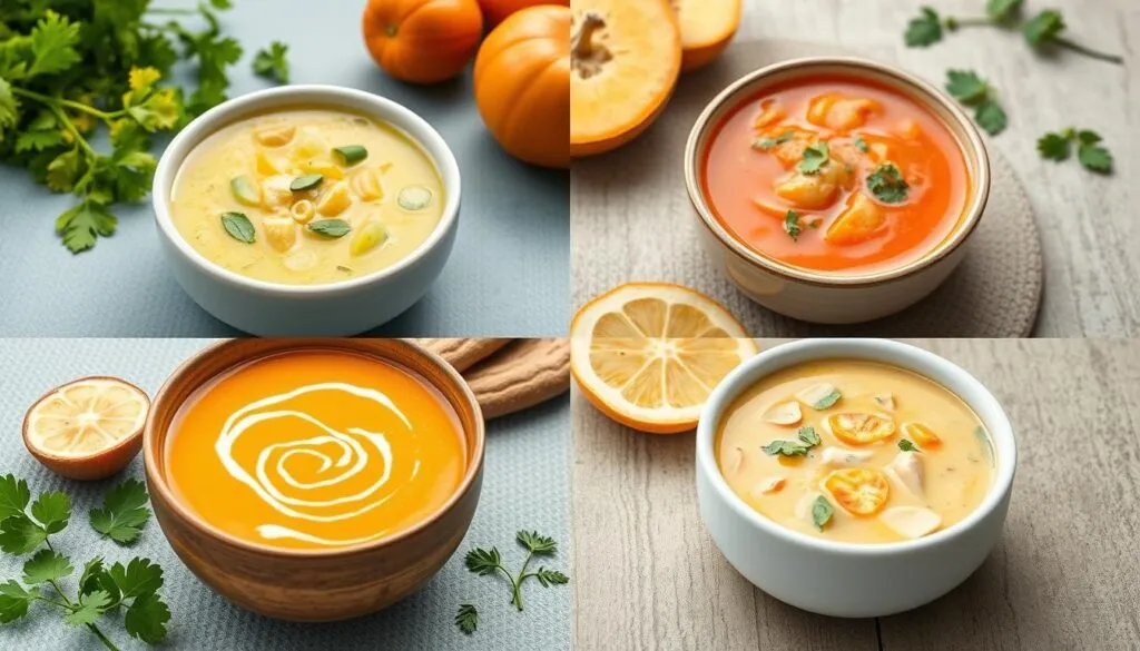 sezonowe zupy wiosenne letnie jesienne zimowe