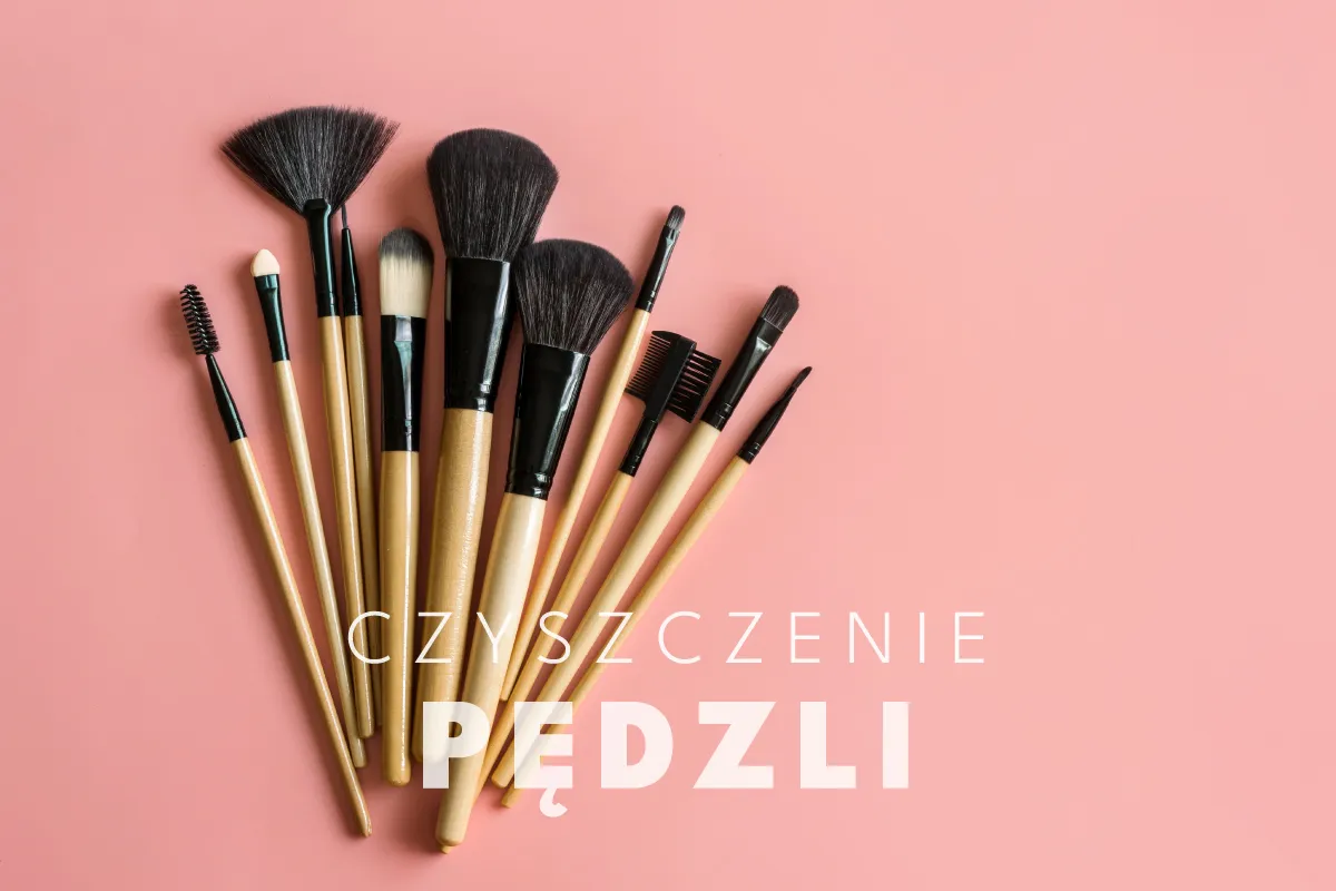 domowe sposoby czyszczenia pędzli do makijażu składniki