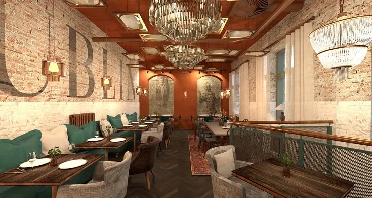 Hostelowa kuchnia i hotelowa restauracja