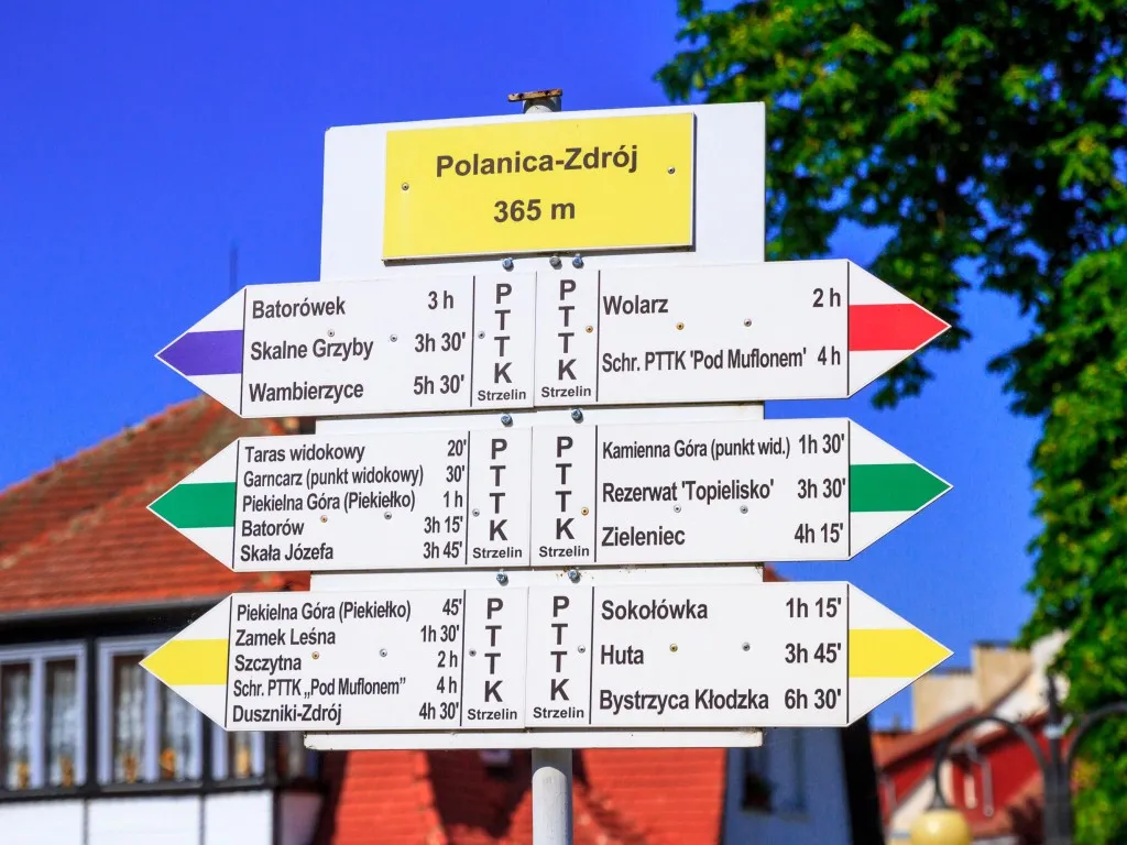 Szlaki turystyczne Polanica-Zdrój