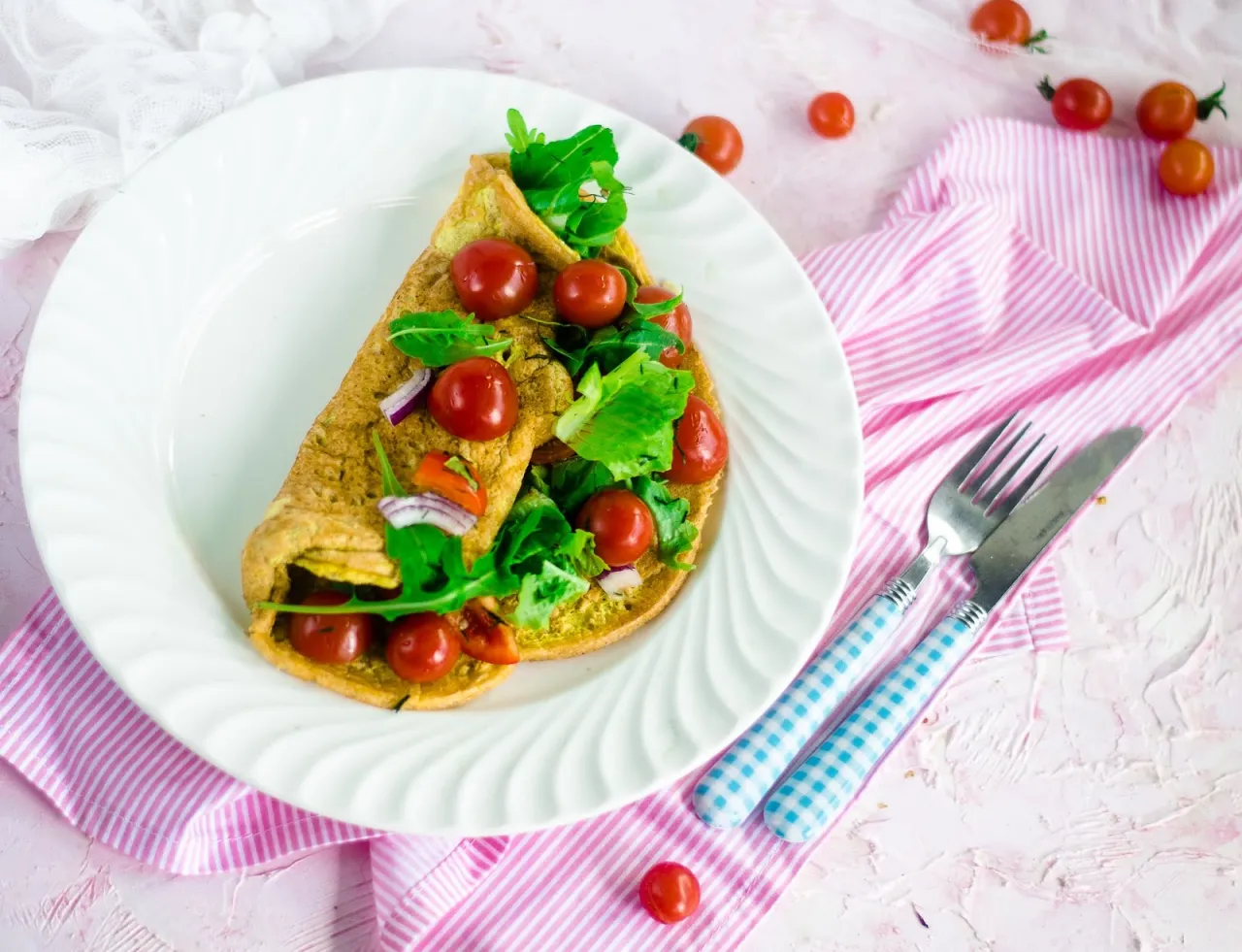 zdrowe alternatywy mąki do omletu