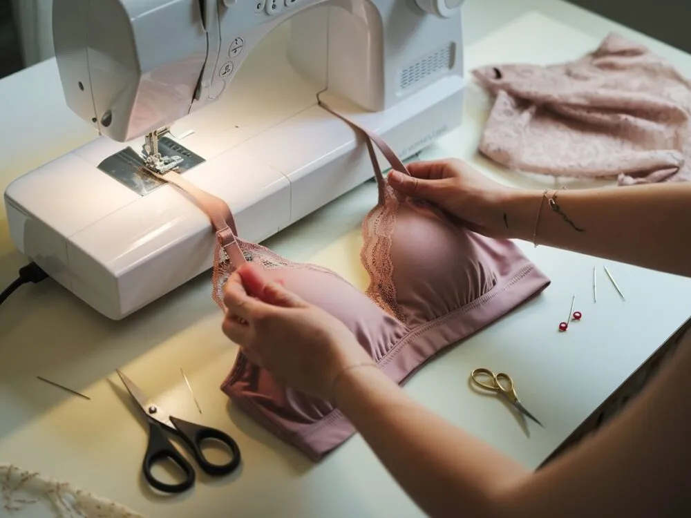 Przerobiony stanik do sukienki bez pleców schemat