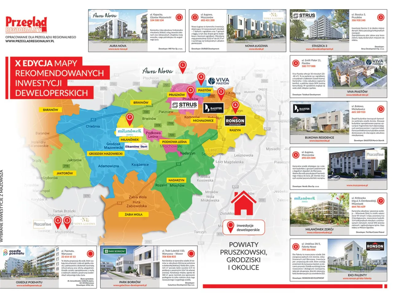 Mapa zagospodarowania przestrzennego, dokumenty prawne, ustawa deweloperska