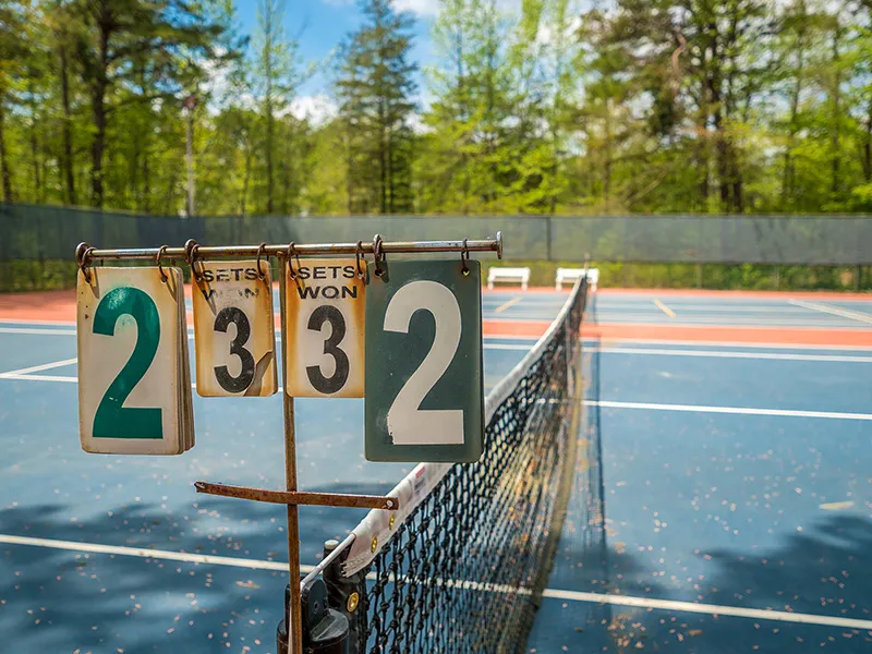 Tenis ziemny liczenie punktów gem