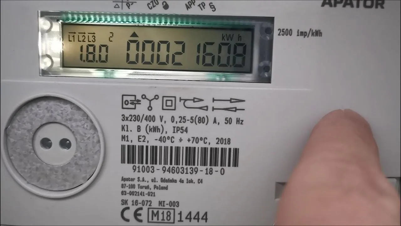 odczyt licznika elektronicznego pge instrukcja