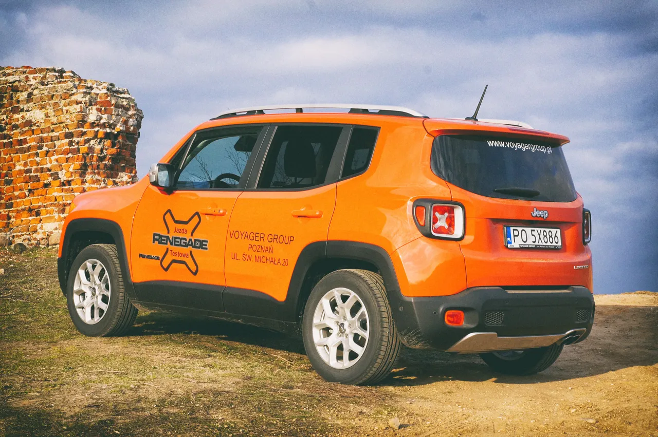 Jeep Renegade prześwit teren