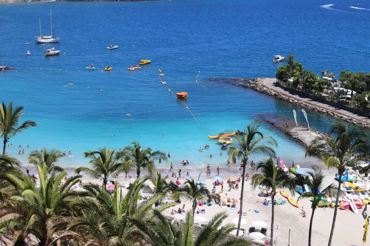 Plaża na Majorce lub Gran Canarii