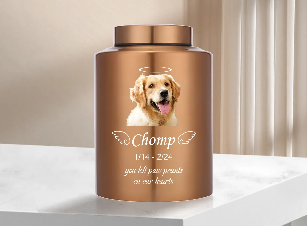 rodzaje urn dla zwierząt domowych