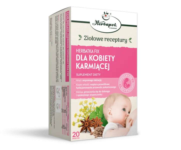 herbatki laktacyjne i woda dla mamy