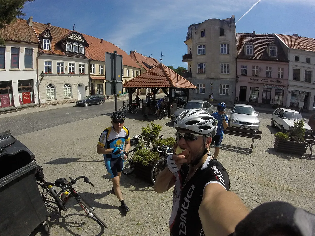 Szczecin pogoda wykres roczny, Szczecin pory roku kolaż