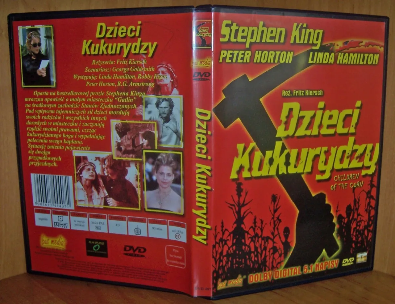 Dzieci kukurydzy Stephen King plakat książka
