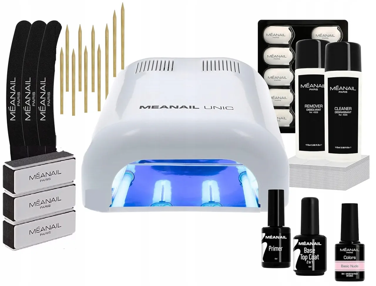 zestaw startowy do manicure hybrydowego w domu