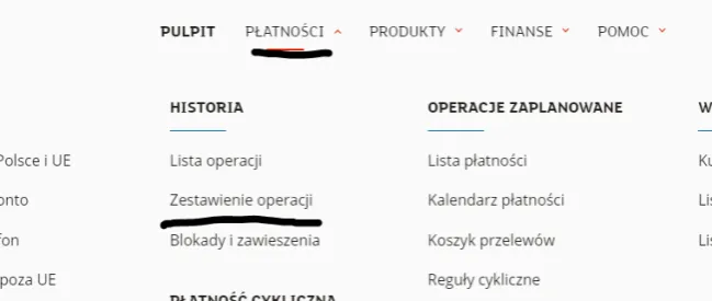 Zdjęcie Wyciągi Santander - Sprawdź swoje historię transakcji online