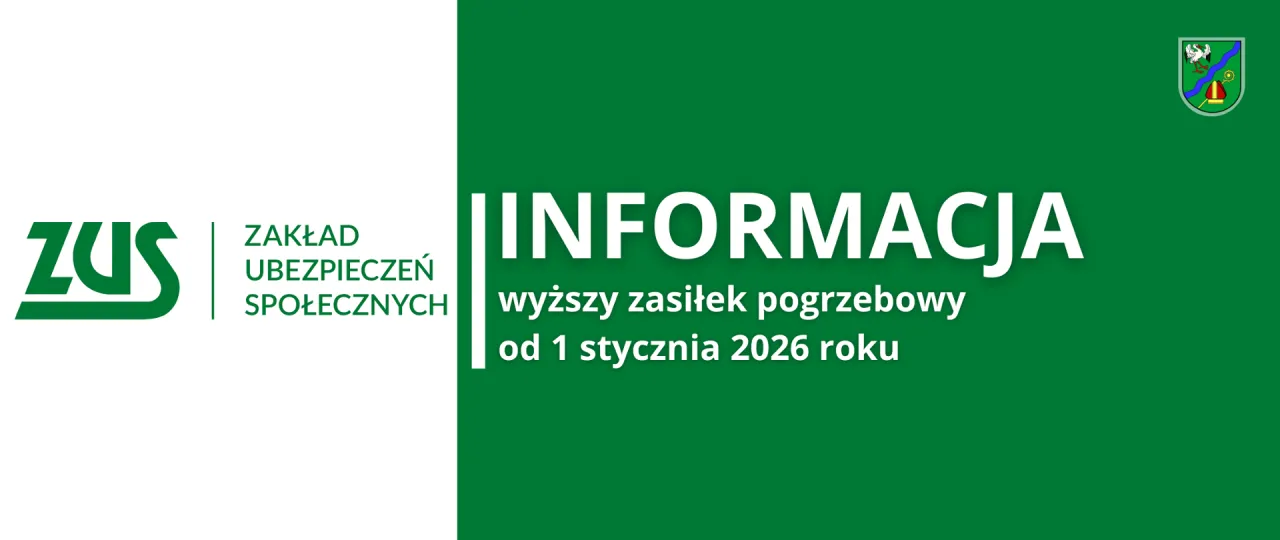 Zasiłek pogrzebowy ZUS infografika