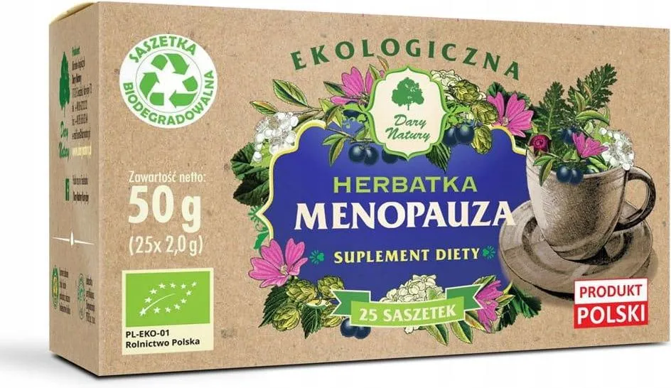 r&oacute;żne zioła na menopauzę