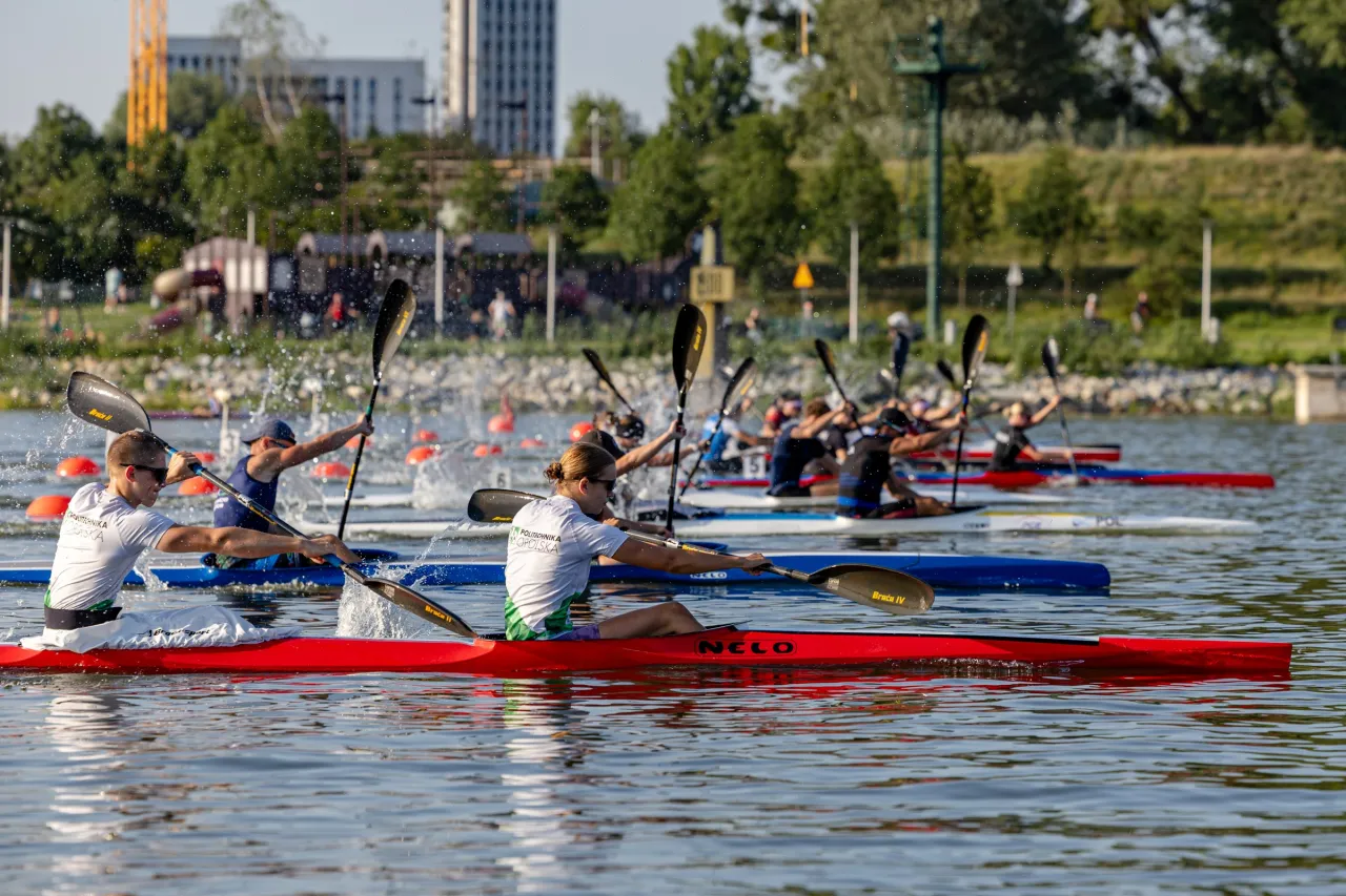 kajakarstwo Malta Poznań trening