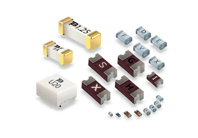 oznaczenia bezpieczników SMD tabela