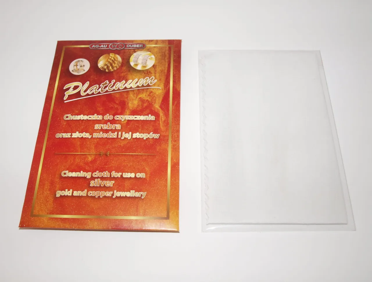chusteczki do czyszczenia srebra przed po