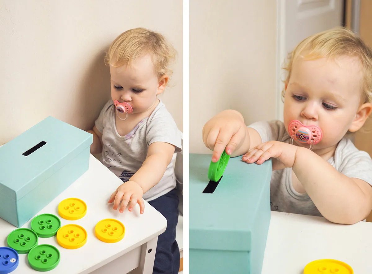 Rozwój sensoryczny rocznego dziecka