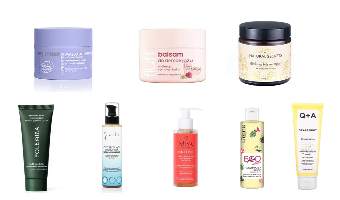 olejki i balsamy do demakijażu r&oacute;żne rodzaje