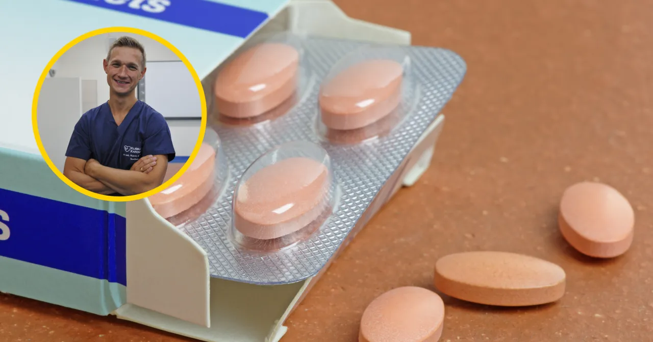 Grafika przedstawiająca mięśnie i wątrobę, symbolizująca skutki uboczne statyn