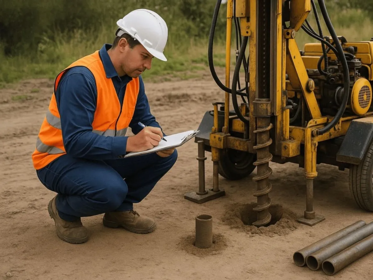 badania geotechniczne wizualizacja