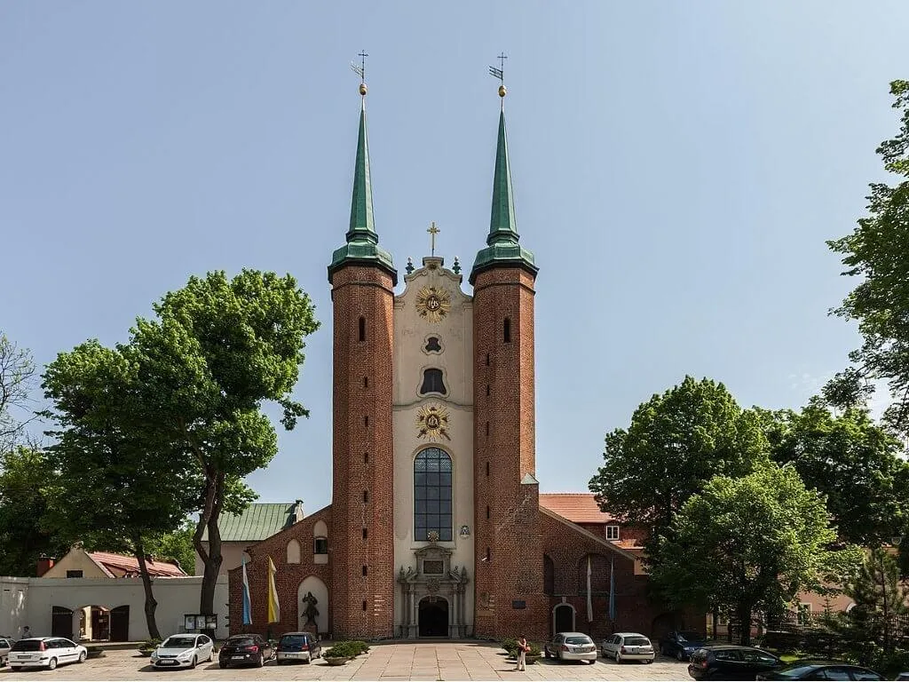 Park Oliwski Katedra Oliwska