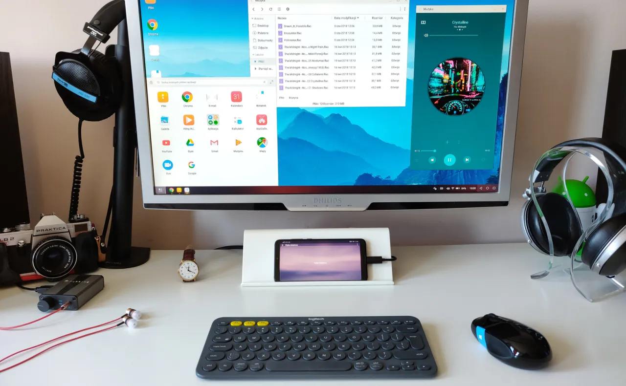 telefon jako monitor usb setup