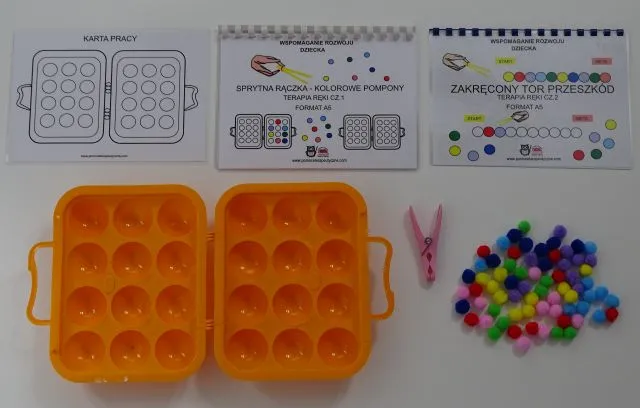 pomoce do terapii ręki dla dzieci