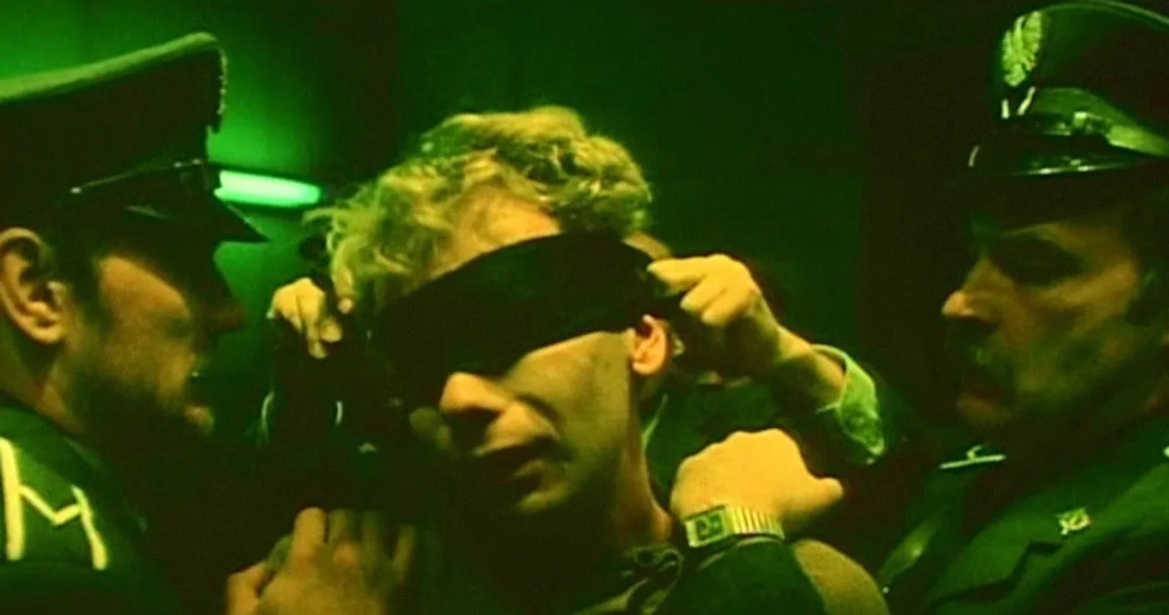 Kr&oacute;tki film o zabijaniu zielone filtry kadr z filmu