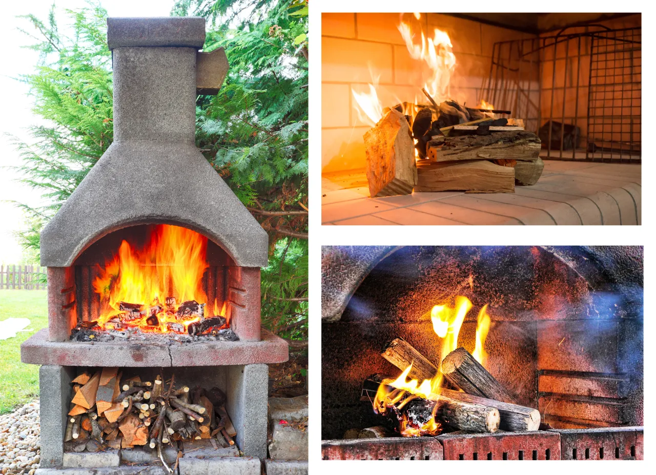 Materiały budowlane na kominek ogrodowy