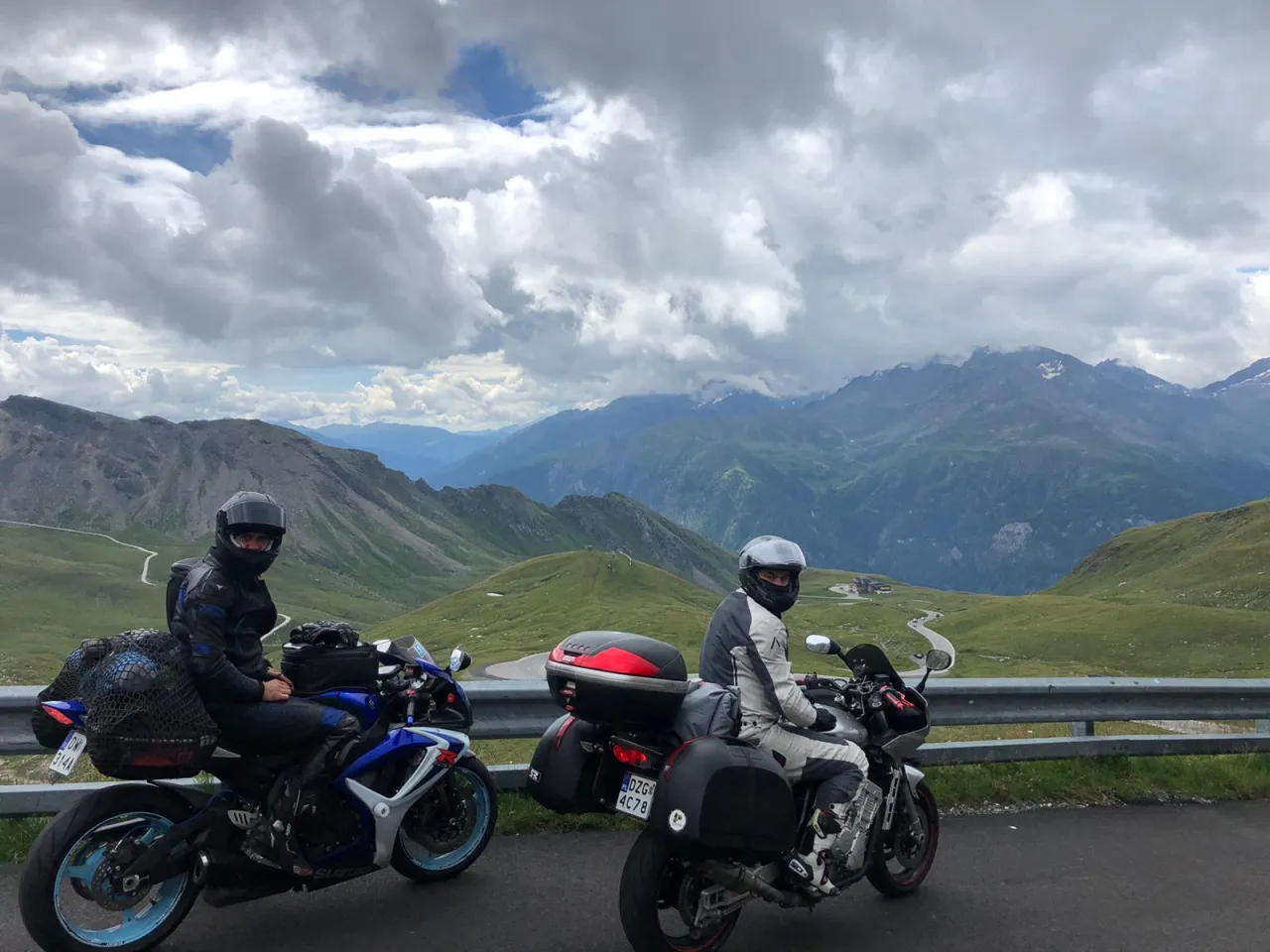 Grossglockner Hochalpenstrasse motocykl