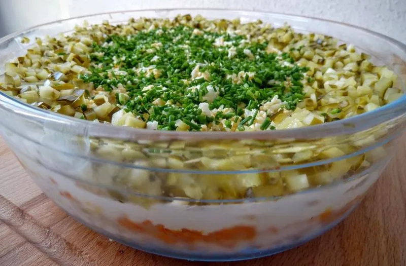 świeże sałatki do ryby z grilla