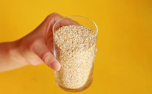 sucha kasza jęczmienna miarka gramy