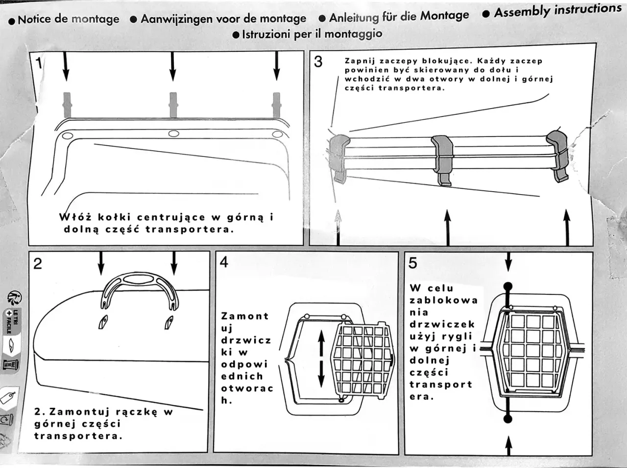 jak zmierzyć psa do transportera instrukcja
