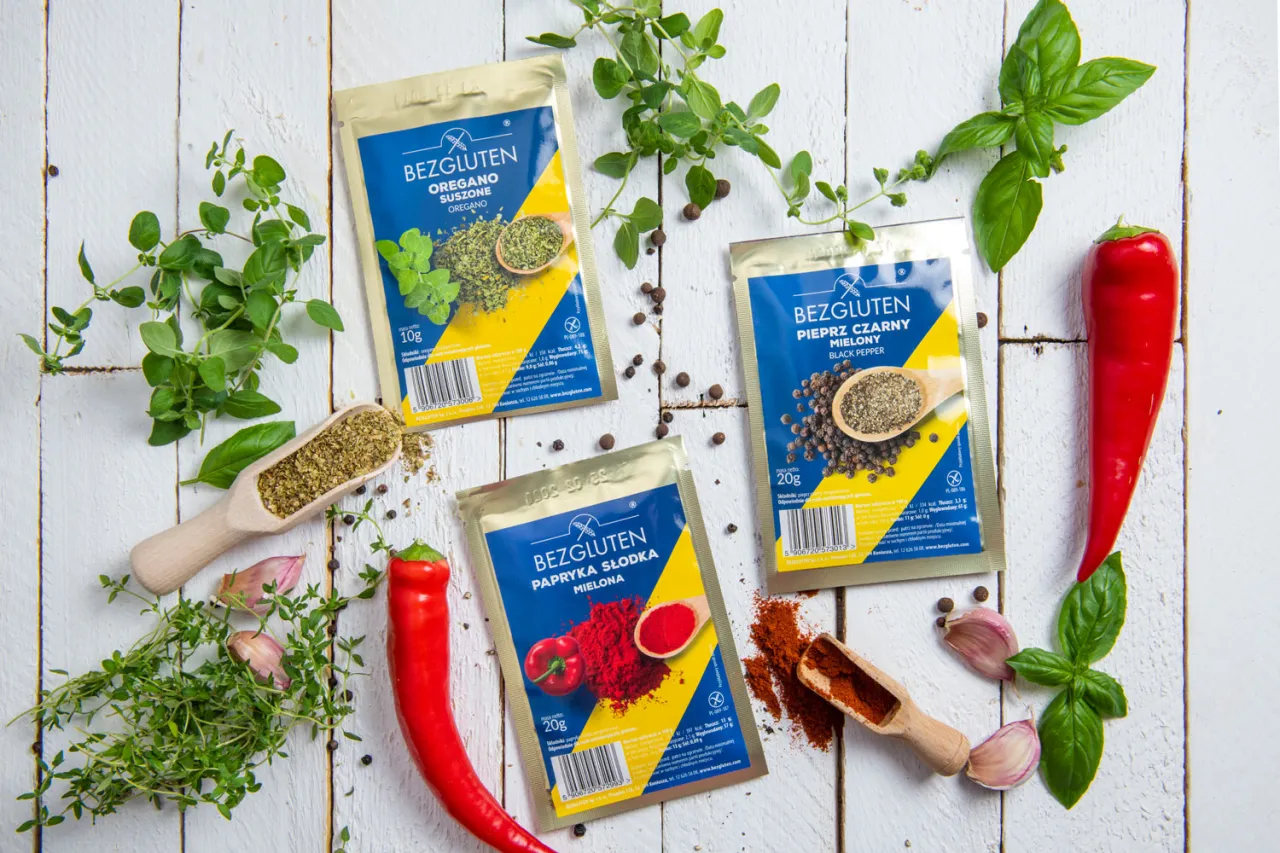 kuchnia bezglutenowa przyprawy
