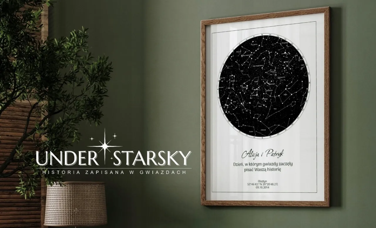 personalizowane prezenty na 18 urodziny mapa gwiazd album ze zdjęciami