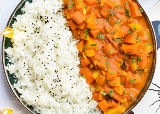 Wegetariański obiad na sobotę