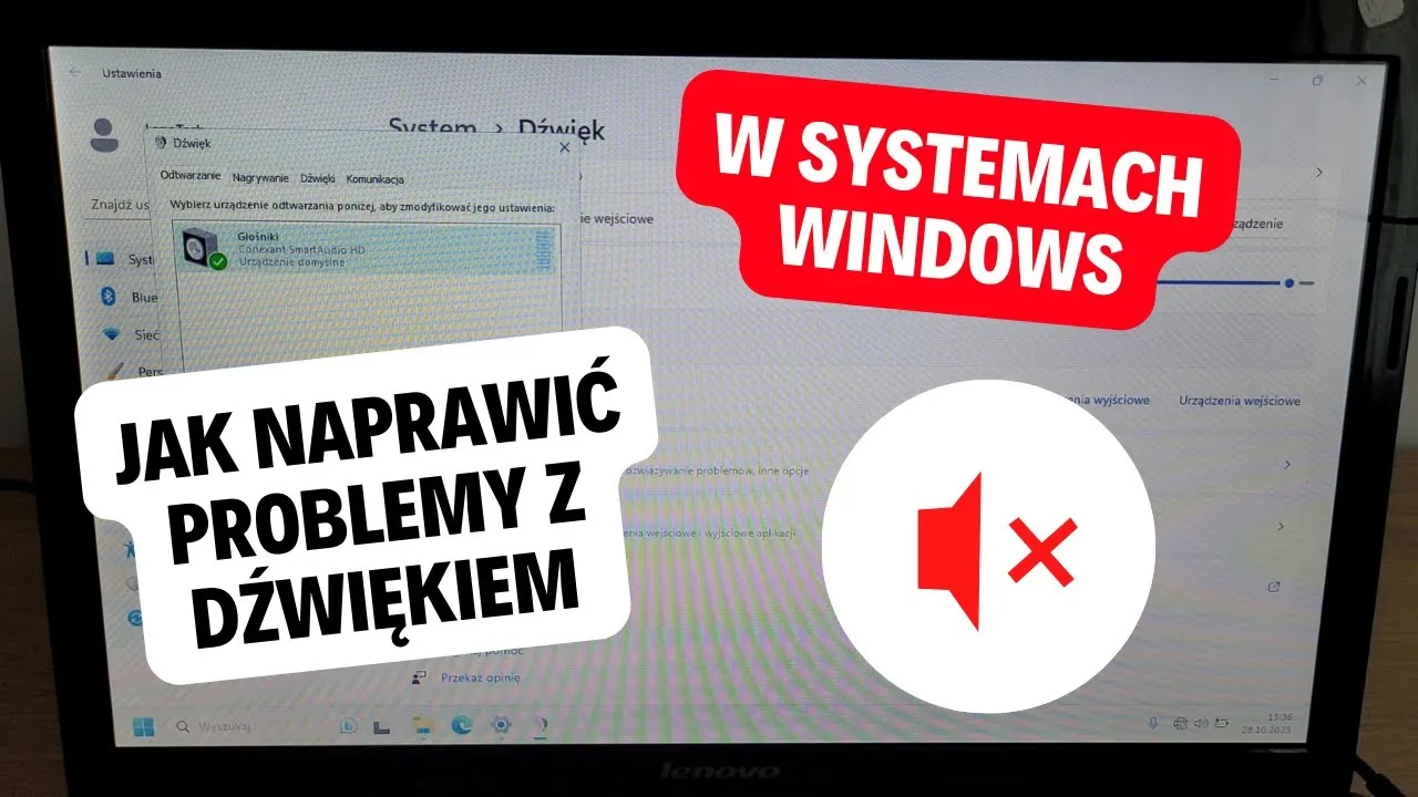 Zdjęcie Jak przywrócić dźwięk w laptopie i rozwiązać frustrujące problemy