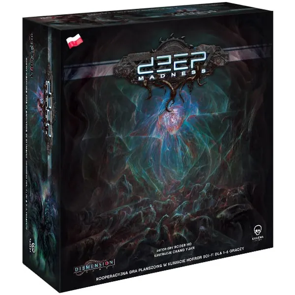 Zdjęcie Deep madness gra planszowa - odkryj mroczne mechaniki i dodatki
