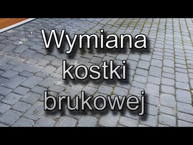 Zdjęcie Jak wyjąć kostkę brukową że środka bez uszkodzeń sąsiadujących elementów