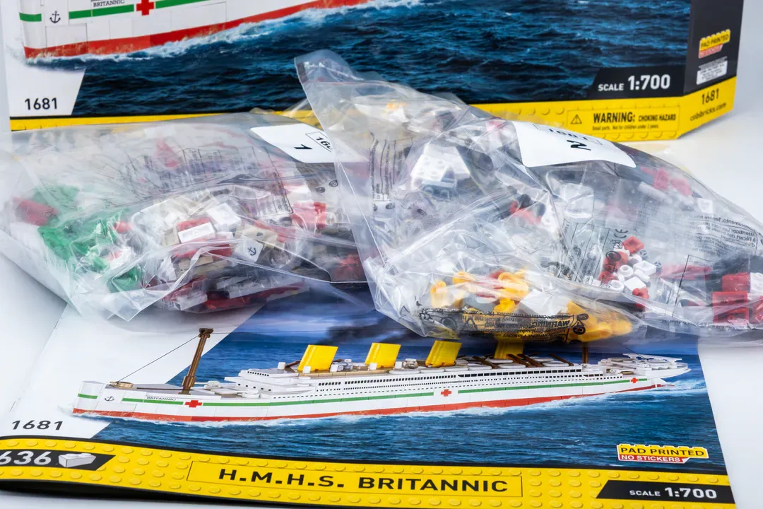 Zdjęcie H.M.H.S. Britannic zabawka – poznaj unikalne cechy modelu COBI