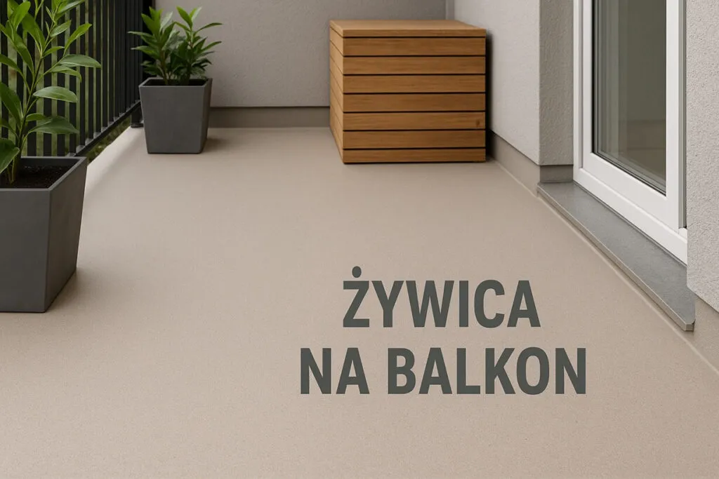 Zdjęcie Tarasy z żywicy epoksydowej: trwałe i estetyczne rozwiązania