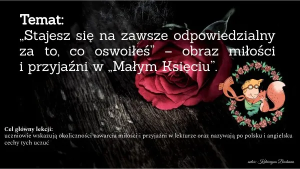 Zdjęcie Motyw przyjaźni w Małym Księciu: jak relacja z Lisem zmienia wszystko