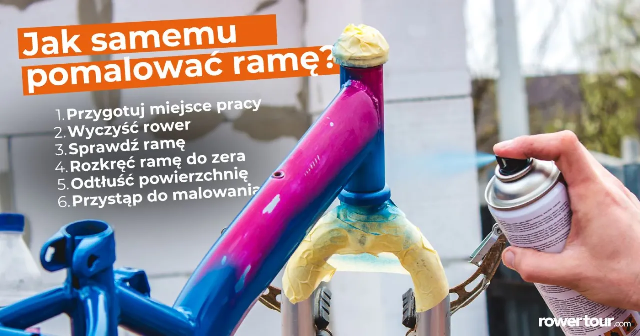 Zdjęcie Jak pomalować ramę w rowerze, unikając najczęstszych błędów i pułapek