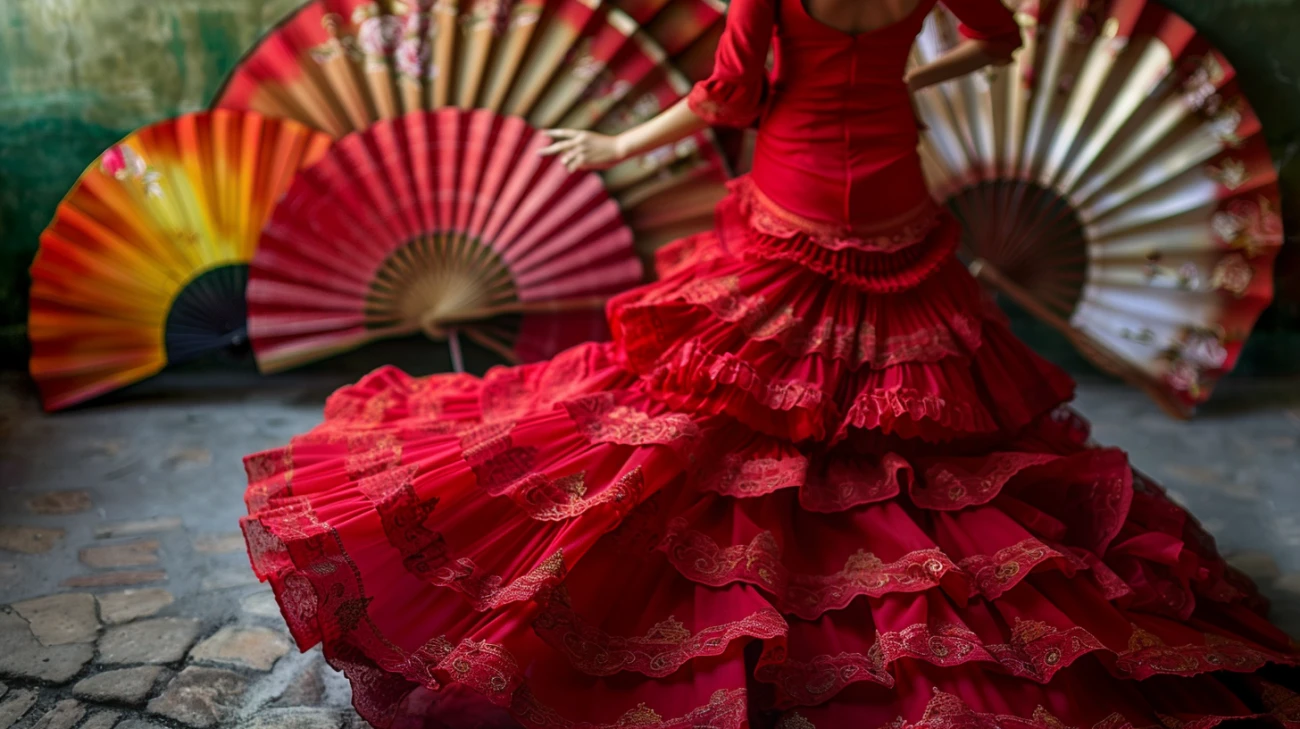 Zdjęcie Spódnica flamenco: energia i temperament w Twoim stylu