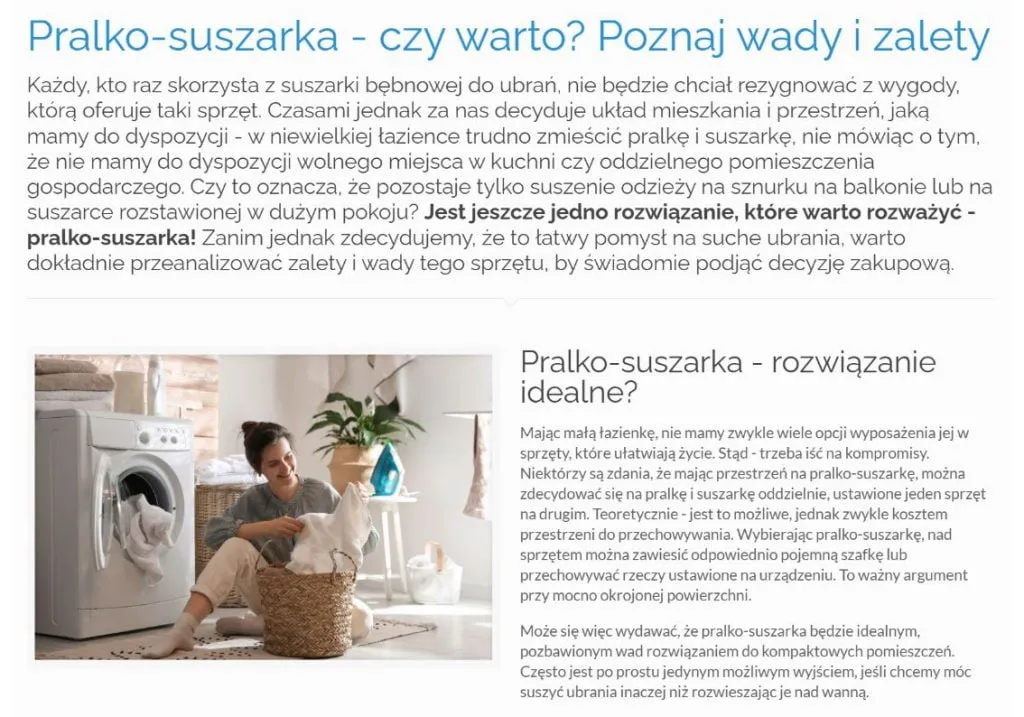 Zdjęcie Czy pralko suszarka się opłaca? Poznaj prawdę o kosztach i eksploatacji