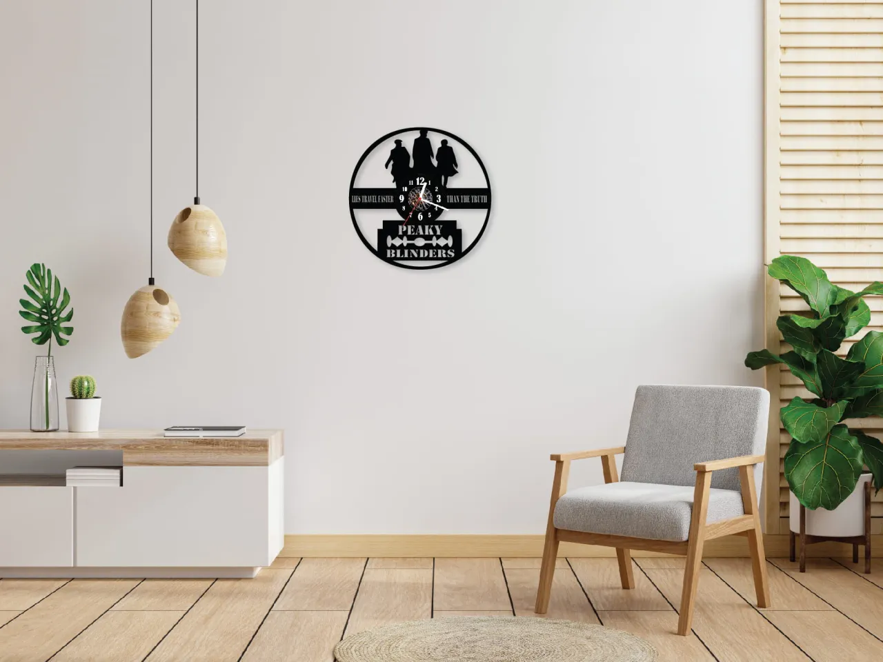 Zdjęcie Stylowy plakat &quot;Peaky Blinders&quot; - dodatek do każdego wnętrza