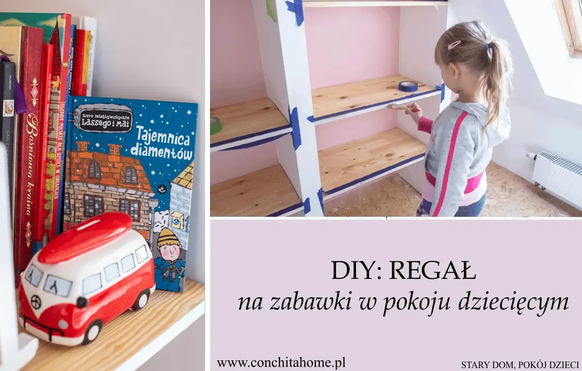 Zdjęcie Jak zrobić regał na zabawki – proste kroki, które zaoszczędzą czas